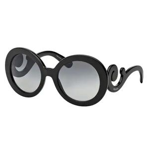 Prada Baroque oversized sunglasses black